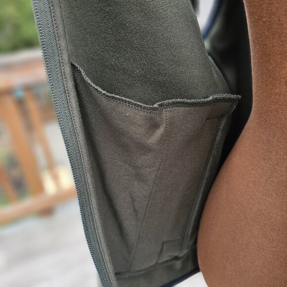 NWT Michael Kors Green Fleece Sherpa Vest Sz M - Picture 6 of 8